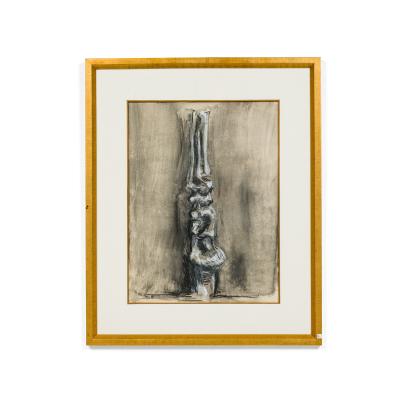 Roger L Majorowicz Roger Majorowicz Contemporary American One Figure Charcoal