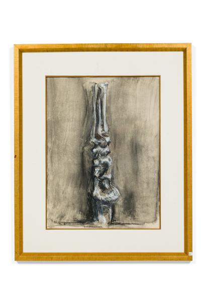Roger L Majorowicz Roger Majorowicz Contemporary American One Figure Charcoal