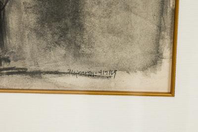 Roger L Majorowicz Roger Majorowicz Contemporary American One Figure Charcoal