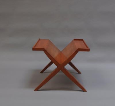 Roger Landault French 1950s Magazine Rack by Roger Landault