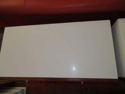 Roger Rougier Pair of Rougier Rosewood Two Drawer Chrome Base Nightstands Mid Century Modern