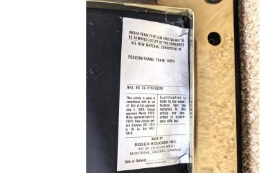 Roger Rougier SUITE OF SIX ROGER ROUGIER ZIG ZAG DINING CHAIRS