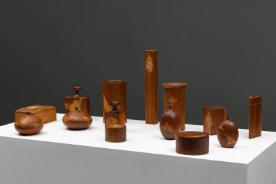 Roger Sloan Roger Sloan Wooden Sculpture 1970s
