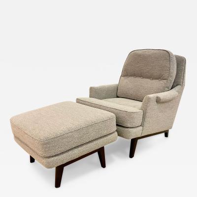 Roger Sprunger Dunbar lounge chair and ottoman by Roger Sprunger 