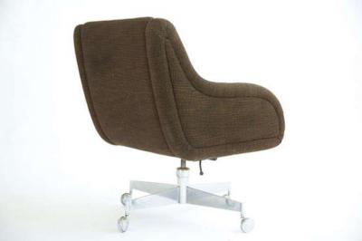 Roger Sprunger Roger Lee Sprunger For Dunbar Pair Of Adjustable Swivel Desk Chairs