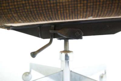 Roger Sprunger Roger Lee Sprunger For Dunbar Pair Of Adjustable Swivel Desk Chairs