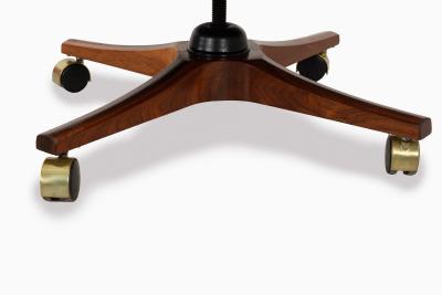 Roger Sprunger Roger Lee Sprunger for Dunbar Executive Swivel Chair 1966