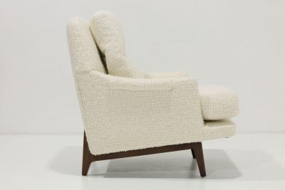 Roger Sprunger Roger Sprunger for Dunbar Lounge Chair and Ottoman in Holly Hunt Great Plains