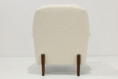 Roger Sprunger Roger Sprunger for Dunbar Lounge Chair and Ottoman in Holly Hunt Great Plains