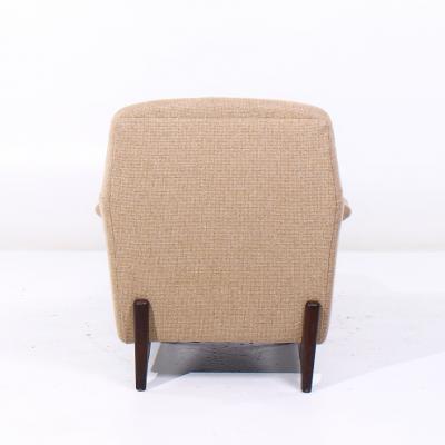 Roger Sprunger Roger Sprunger for Dunbar Mid Century Lounge Chair and Ottoman Pair