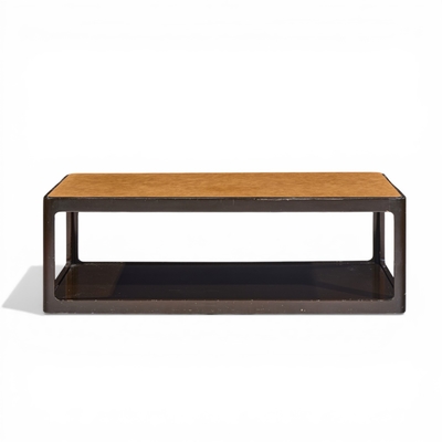 Roger Sprunger Roger Sprunger for Dunbar Mid Century Mahogany Coffee Table