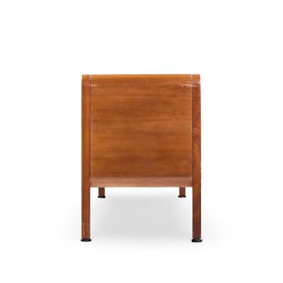 Roger Sprunger Roger Sprunger for Dunbar Style Mid Century Walnut Waterfall Credenza