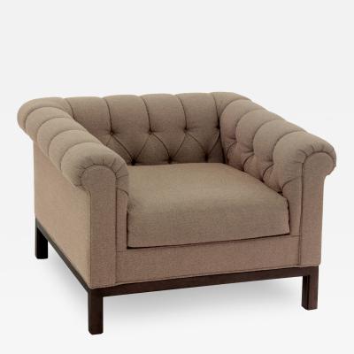 Roger Sprunger Roll Arm Chair by Roger Sprunger for Dunbar