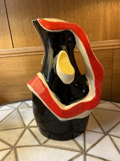 Roland Brice Ceramic Pitcher by Roland Brice Biot France Circa 1960s