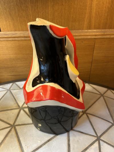 Roland Brice Ceramic Pitcher by Roland Brice Biot France Circa 1960s