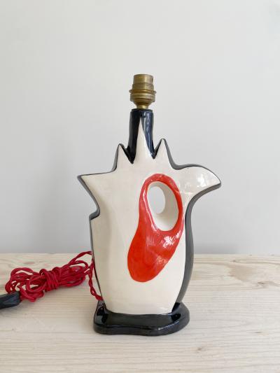 Roland Brice ROLAND BRICE CERAMIC TABLE LAMP