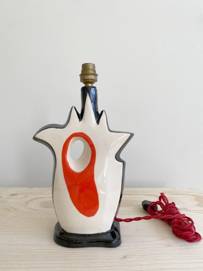 Roland Brice ROLAND BRICE CERAMIC TABLE LAMP