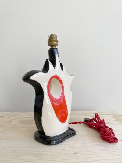 Roland Brice ROLAND BRICE CERAMIC TABLE LAMP