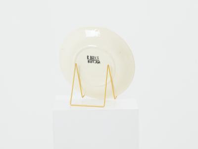 Roland Brice Roland Brice glazed ceramic plate 1950