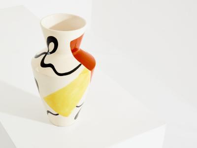 Roland Brice Roland Brice glazed ceramic vase 1950