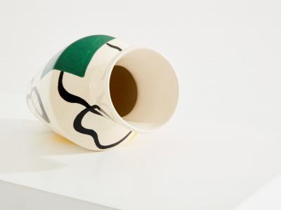 Roland Brice Roland Brice glazed ceramic vase 1950