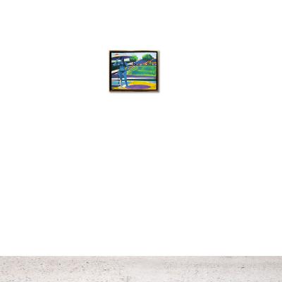 Roland Petersen Girl in Landscape