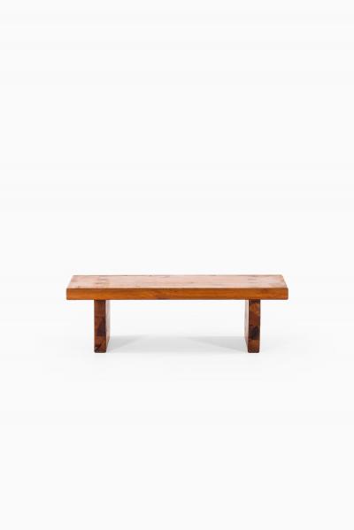 Roland Wilhelmsson Coffee Table Bench Model Bamse Produced by Karl Andersson S ner AB
