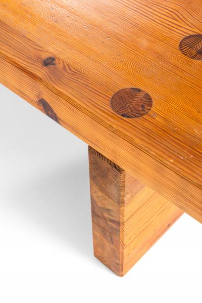 Roland Wilhelmsson Coffee Table Bench Model Bamse Produced by Karl Andersson S ner AB