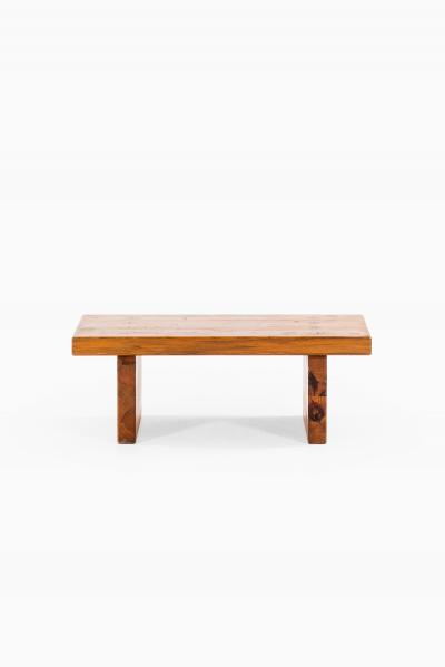 Roland Wilhelmsson Coffee Table Bench Model Bamse Produced by Karl Andersson S ner AB