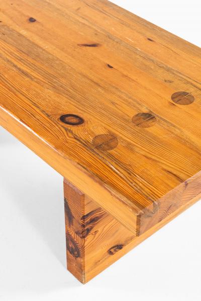 Roland Wilhelmsson Coffee Table Bench Model Bamse Produced by Karl Andersson S ner AB
