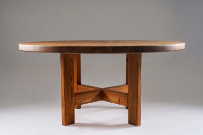Roland Wilhelmsson Large Swedish Dining Table in Pine by Roland Wilhelmsson