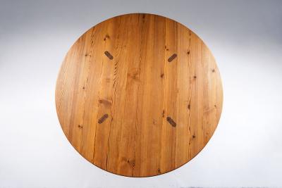 Roland Wilhelmsson Large Swedish Dining Table in Pine by Roland Wilhelmsson