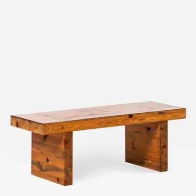 Roland Wilhelmsson Roland Wilhelmsson Coffee Table Bench Model Bamse