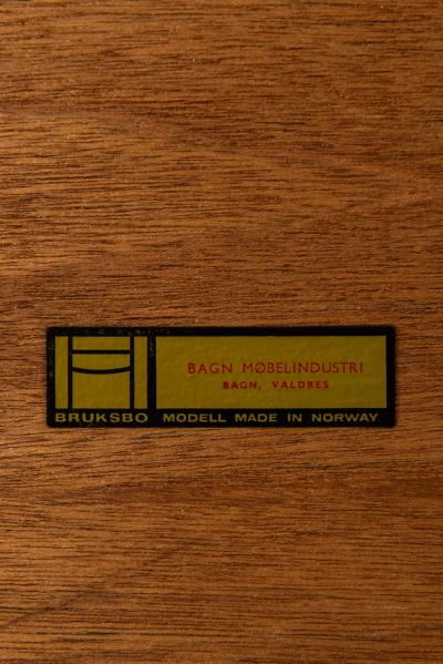 Rolf Hesland Magazine Rack Produced by Bruksbo Bagn M belindustri