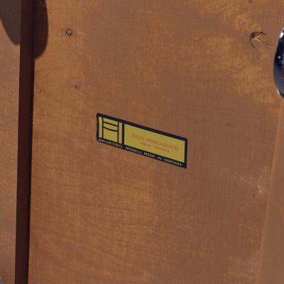 Rolf Hesland Rolf Hesland for Bruksbo Mid Century Danish Rosewood Record Caddy