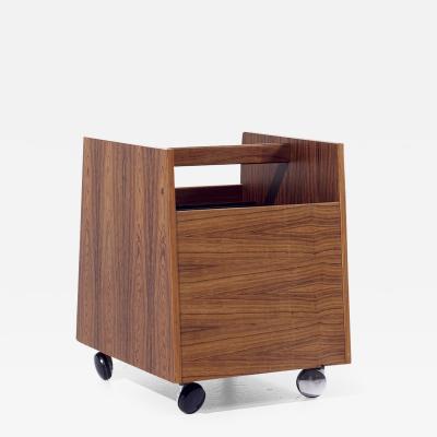 Rolf Hesland Rolf Hesland for Bruksbo Mid Century Danish Rosewood Record Caddy