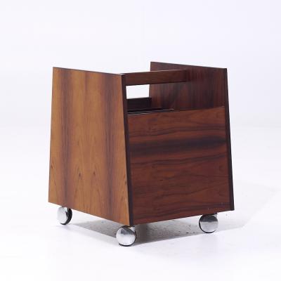 Rolf Hesland Rolf Hesland for Bruksbo Mid Century Danish Rosewood Record Caddy