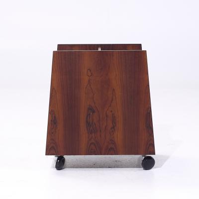 Rolf Hesland Rolf Hesland for Bruksbo Mid Century Danish Rosewood Record Caddy