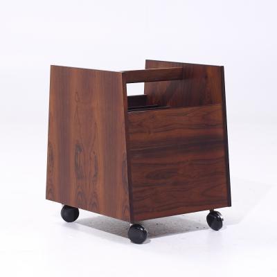 Rolf Hesland Rolf Hesland for Bruksbo Mid Century Danish Rosewood Record Caddy