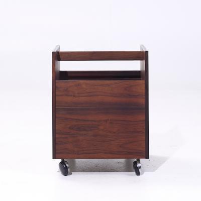 Rolf Hesland Rolf Hesland for Bruksbo Mid Century Danish Rosewood Record Caddy
