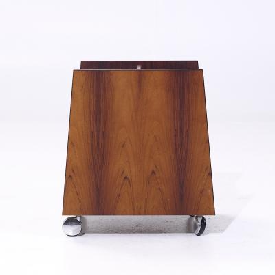 Rolf Hesland Rolf Hesland for Bruksbo Mid Century Danish Rosewood Record Caddy