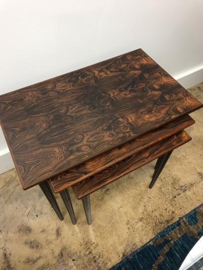 Rolf Hesland Rolf Hesland rosewood nesting tables