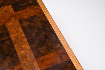 Rolf Middelboe Middelboe and Lindum Mosaic Coffee Table for Tranekaer Denmark 1970s