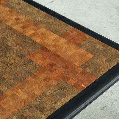 Rolf Middelboe Rolf Middelboe Gorm Lindum End Grain Mosaic Coffee Table for Tranekaer Denmark