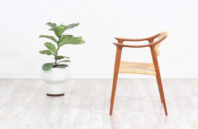 Rolf Rastad Adolf Relling Bambi Cane Armchair for Gustav Bahus