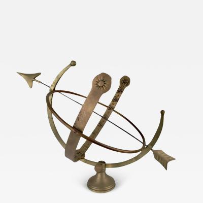 Roman Garden Armillary Cast Iron Sundial