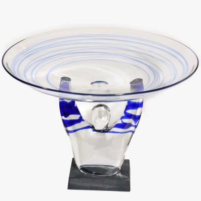 Romano Dona Blown glass Half man holding a dish