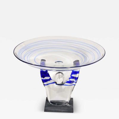Romano Dona Blown glass Half man holding a dish