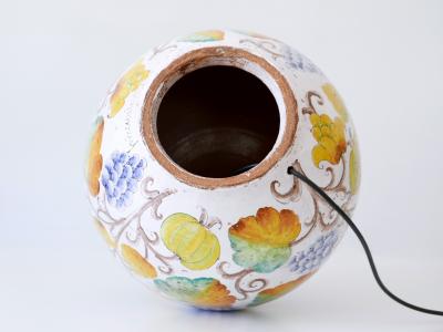 Romano Innocenti Large Mid Century Modern Ceramic Table Lamp by Romano Innocenti Italy 1960s