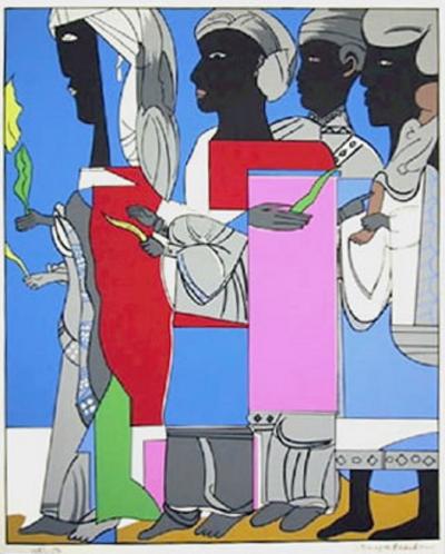 Romare H Bearden The Processional